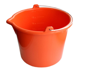 Ведро DECOR д/смесей 10 л, ударопрочное, серия "PROFI" (15шт/уп)