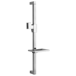 Стойка душевая LM8069C 625мм с прямоугольной мыльницей, хром, блистер (5)(_5_)