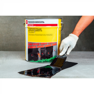 Мастика гидроизоляционная битумная AquaMast, ведро 3 кг (4)