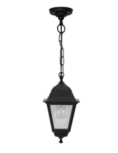 Светильник садово-парковый, 60W 230V E27 черный, НСУ 04-60-001, 32255 (на цепочке 325мм)