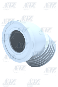 Фановая труба 110*45 корт W4228 АНИ-ПЛАСТ (35шт/кор)