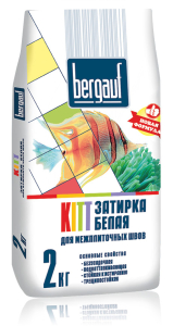 Затирка BERGAUF Kitt 2кг Белый (10)