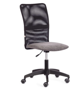 Кресло START [флок/ткань, серый/черный, 29/W-11]