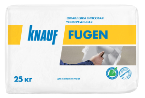 Шпатлевка 25кг  гипсовая Фугенфюллер KNAUF (49)