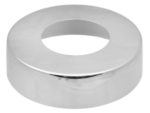 Чашка декоративная (отражатель) 1 цилиндр средний (нержавеющая сталь, хром), MP-У ИС.131499