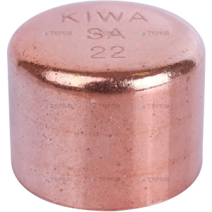 Заглушка ВП, медь 22, для медных труб под пайку (800)