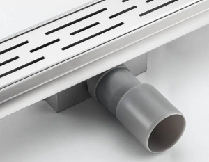 Трап душевой из нержавеющей стали 70х700 мм GAPPO (сухой и мокрый затвор) (5)