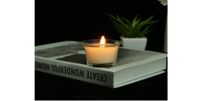 Свеча натуральная 6*4,5 см