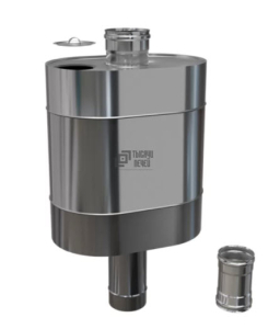 Бак "Таймыр" 50л эллиптический на трубе Ф115 (AISI 201/1.0)