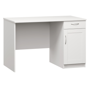 Стол письменный КАСТОР 116х65 RU белый (с одним ящиком)