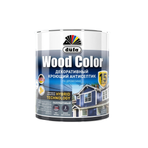 Антисептик кроющий DUFA WOOD COLOR  белый база 1  0,9л (3)