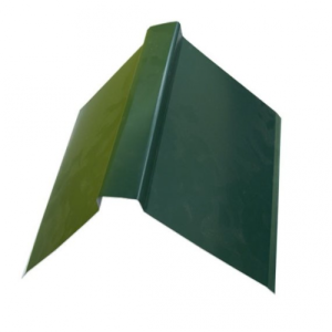 Планка конька плоского 150*150*2000 (ПЭ-01-6005-0,45) зеленый мох