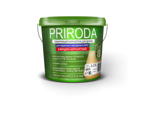 Антисептик для дерева ПРИРОДА ЛИСТВЕННИЦА (1 кг) (6)