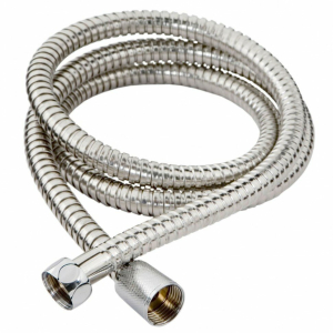 Шланг д/душа MELODIA STANDARD 1/2"*1/2" конус нерж.d14мм, L200см, 2-й зажим MKP20335BL