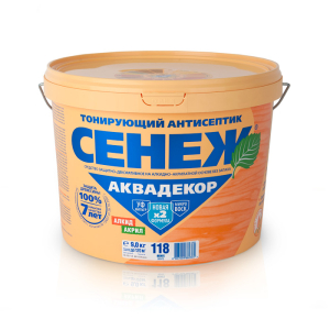 Сенеж АКВАДЕКОР Х2-118 (венге) 9кг (1)