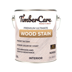 Тонирующее масло TimberCare Wood Stain (цвет: Скандинавский/ Nordic), банка 2,5л (2)