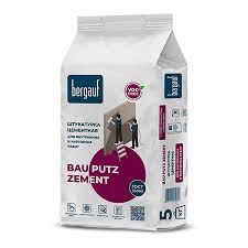 Штукатурка 5кг  цементная Bau Putz Zement BERGAUF (6/108)