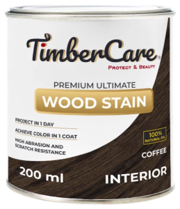 Тонирующее масло TimberCare Wood Stain Кофе 0,2л (6)