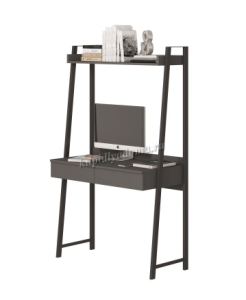 Стол письменный УНИКУМ Ст025.0_100 (ЛДСП Графит серый/МЕТАЛЛ Графитовый Муар (0097/0189))