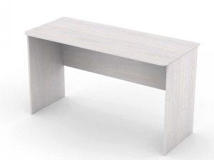 Стол компьютерный №7 Стол (Ясень Анкор светлый ) Надстройка