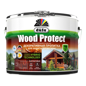 Пропитка бесцветный 9л Dufa WOOD PROTECT (1)