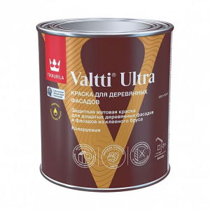 Краска для деревянных фасадов VALTTI ULTRA A мат 0,9л (6)
