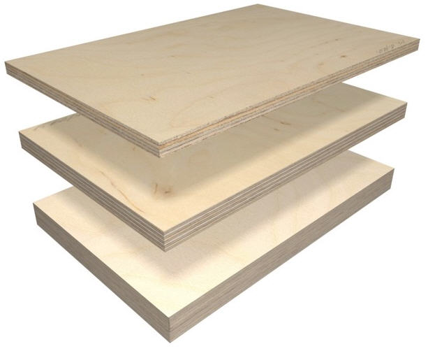 Фанера ФСФ осина 12мм 1.22*2.44 сорт 1/3 (33)