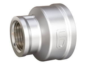 Муфта переходная LD Pride (1" х3/4") ВР/ВР латунь никель (30)