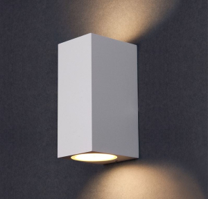 Фасадный светильник GWL-2MR16-GU10-S-IP65 WHITE