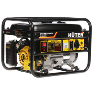 Генератор бензиновый DY2500L Huter (2 кВТ) ручной запуск